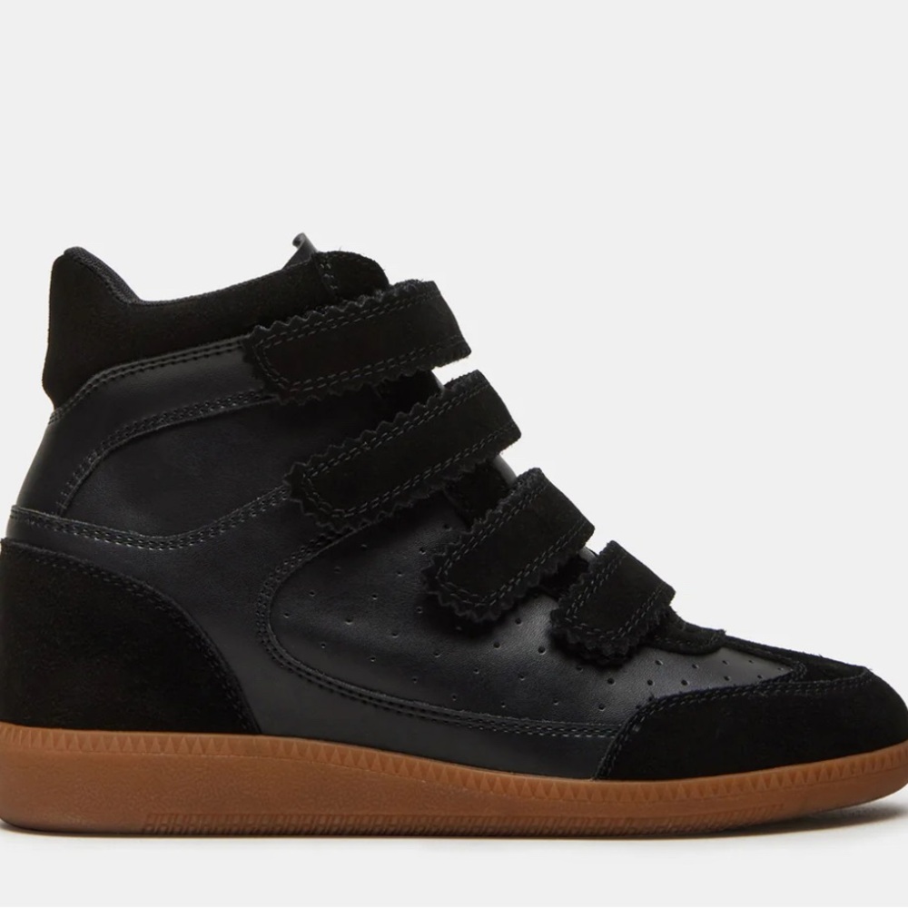 Steve Madden MUSTANG BLACK SUEDE